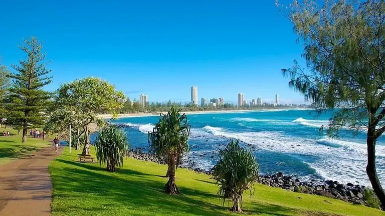 Home visit physiotherapy overlooking Burleigh Head National Park