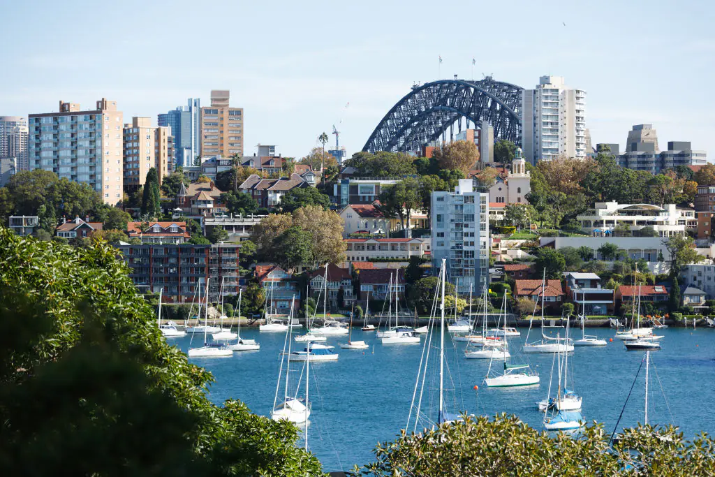 View of Neutral Bay with boats and skyline, representing home visit and mobile physiotherapy coverage in Neutral Bay