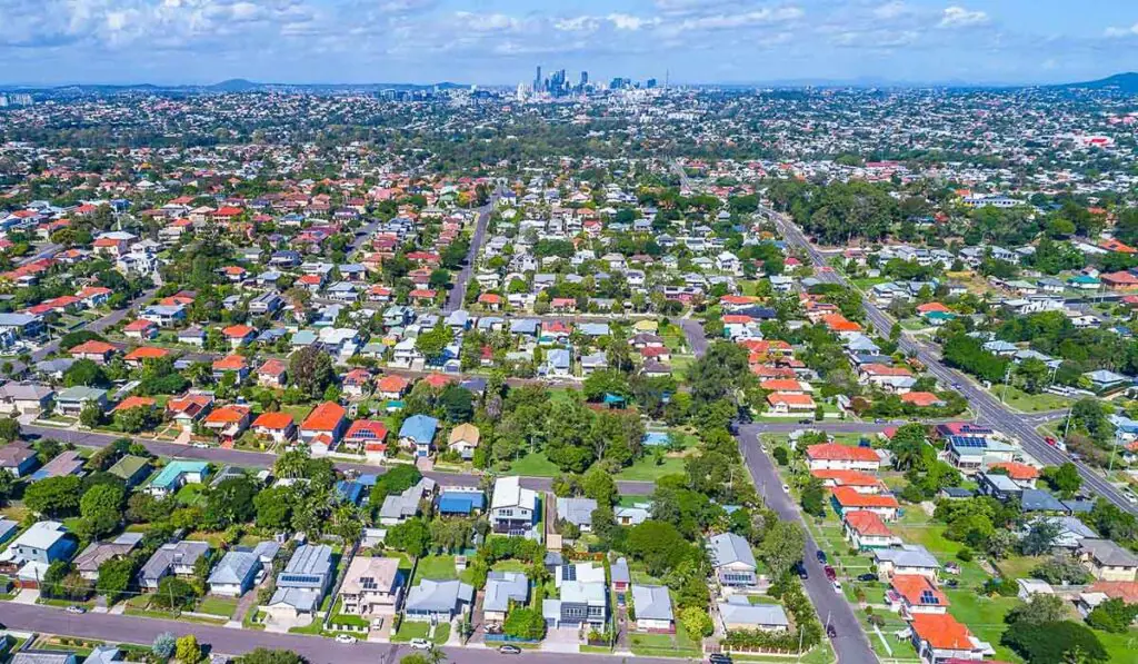 Residential streets and greenery in Brisbane’s northern suburbs, where Health Next Door provides in-home physio services