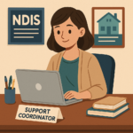 Mobile NDIS physiotherapy by Health Next Door is helping NDIS support coordinators and NDIS plan managers manage their NDIS clients and NDIS participants