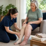 Lymphoedema physiotherapy