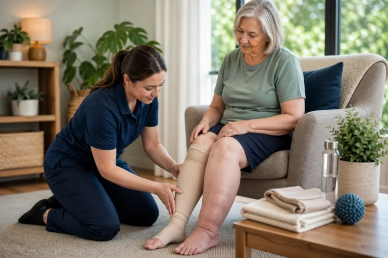 Lymphoedema Physiotherapy: How In-Home Treatment Can Help You Manage Swelling and Reclaim Your Quality of Life